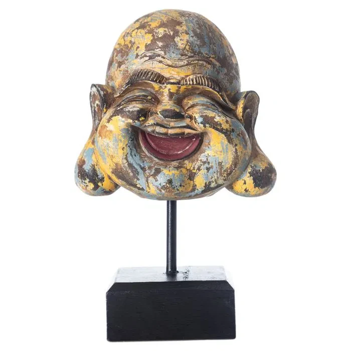 AHŞAP HAPPY BİBLO 20CM