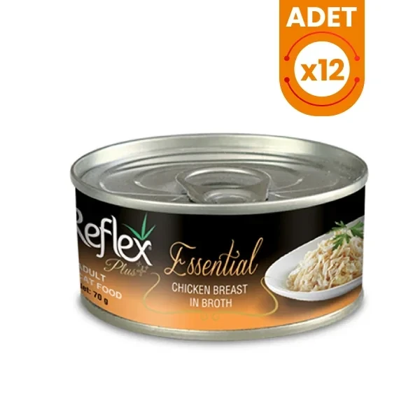 Reflex Plus Tavuk Göğüslü Yetişkin Konserve Kedi Maması