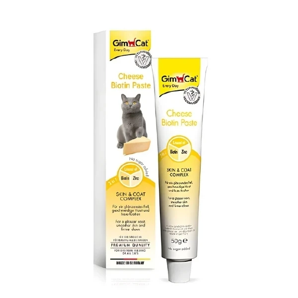 Gimcat Cheese Peynirli Biotin Kedi Malt Macunu
